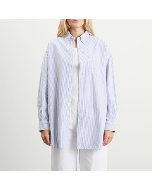 Beams Boy Blue Big Bd Shirt