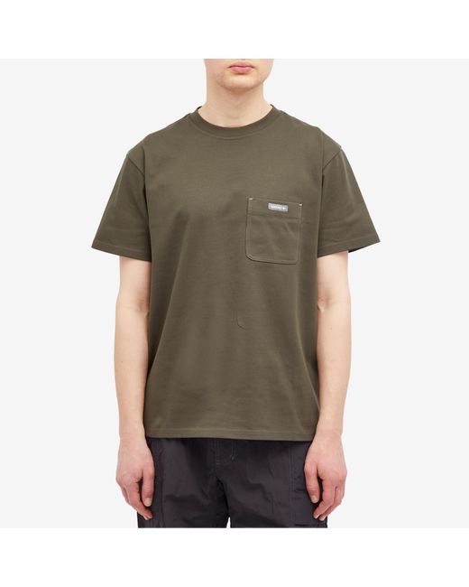 Gramicci Green X And Wander Backprint T-Shirt for men