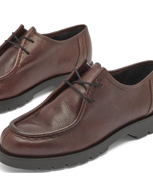 Kleman Brown Padror Grain Shoe for men
