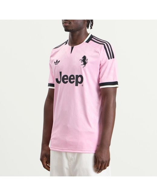 Adidas Pink Juventus Fc Away Jersey for men