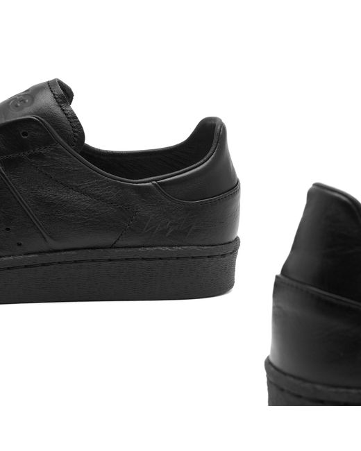 Y-3 Black Superstar Sneakers for men