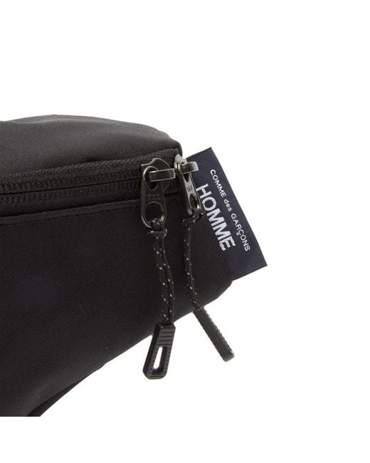 Comme des Garçons Black Cordura Waist Bag for men