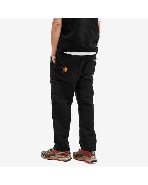 Good Morning Tapes Black Workers Trousers for men