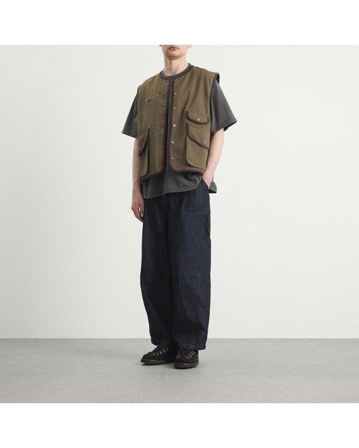 FRIZMWORKS Green Heritage Hunting Vest for men