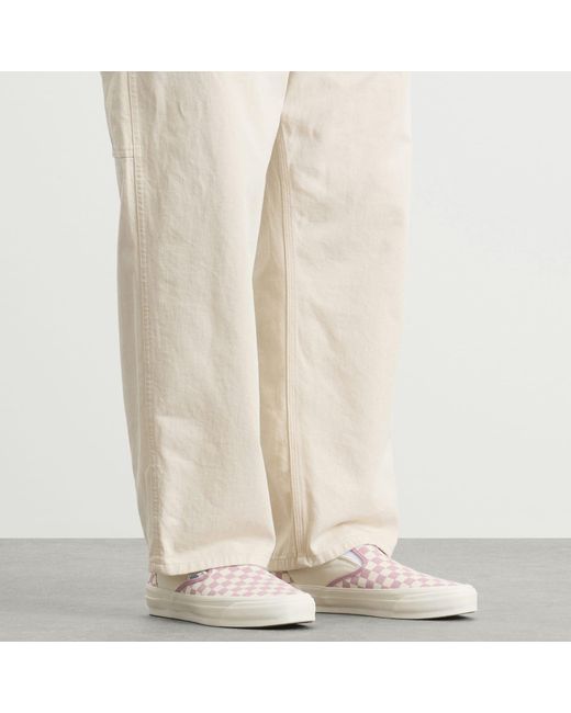 Vans Pink Lx Classic Slip-On 98 Sneaker