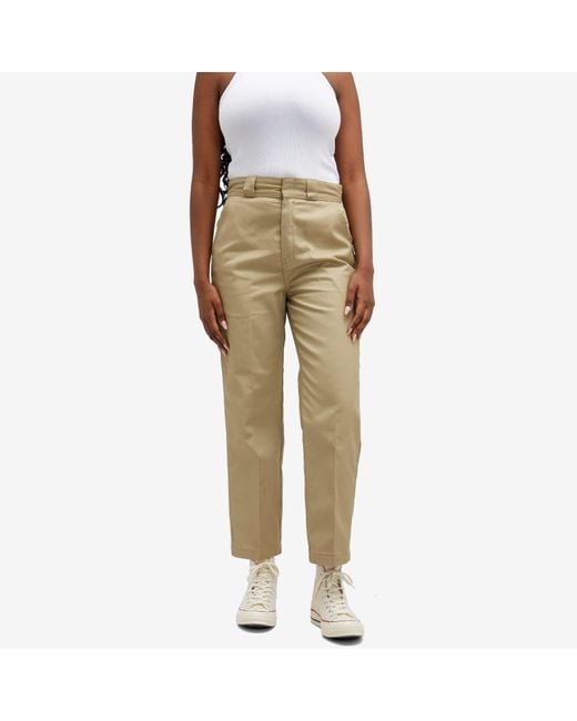 Dickies Natural Phoenix Cropped Trousers