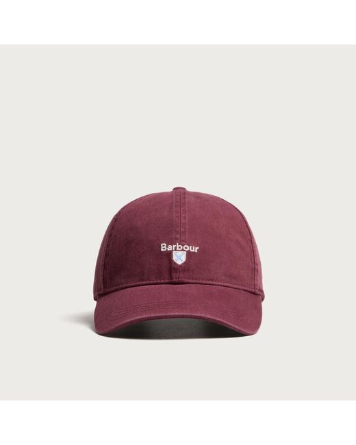 Barbour Red Cascade Cap for men