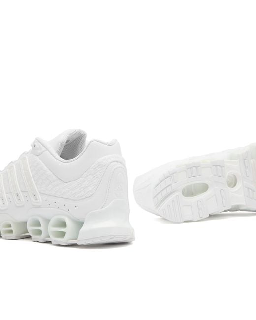 Adidas White Megaride Sneaker