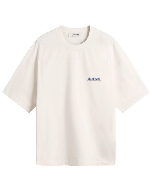About Blank White Presented By End. Zev T-Shirt for men