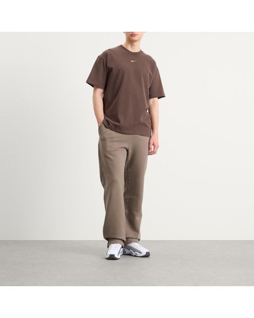 Nike Gray X Nocta Cardinal Stock Open Hem Fleece Pant for men