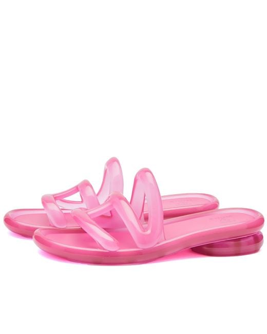 Melissa Pink X Telfar Jelly Slide Shoes
