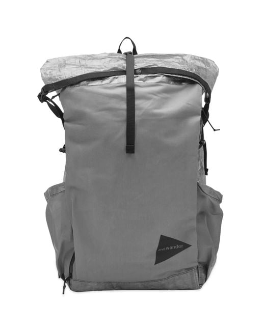 And Wander Gray Dyneema Backpack for men