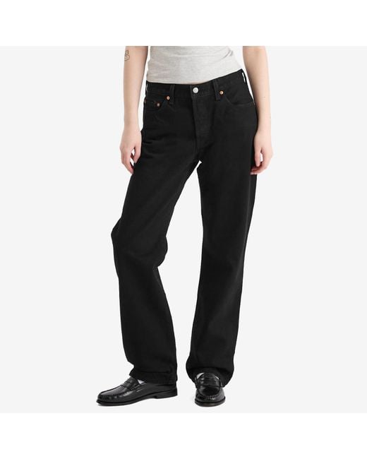 Levi's Black Straight Leg Jeans