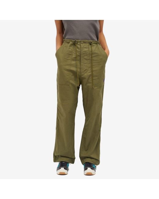 Needles Green String Fatigue Pant