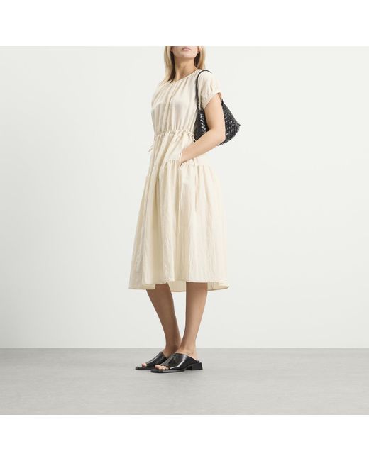 DUNST Natural Midi Dress