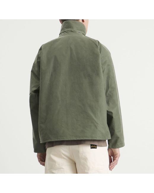 Barbour Green Os Transport Wax Jacket for men