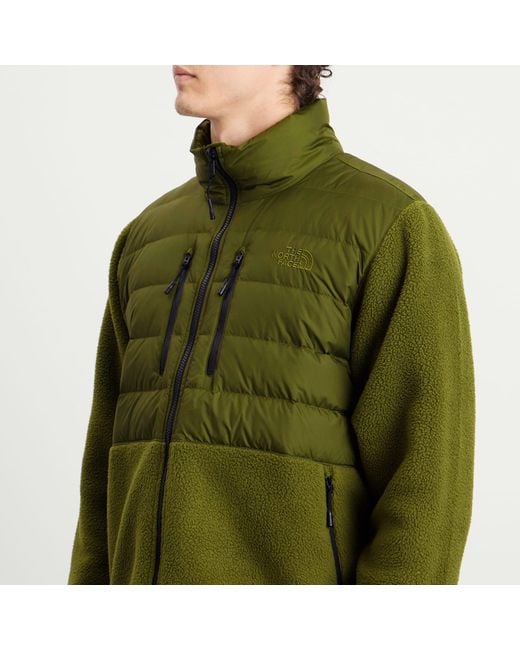 The North Face Green Remastered Denali Tek Hybrid Jacket for men