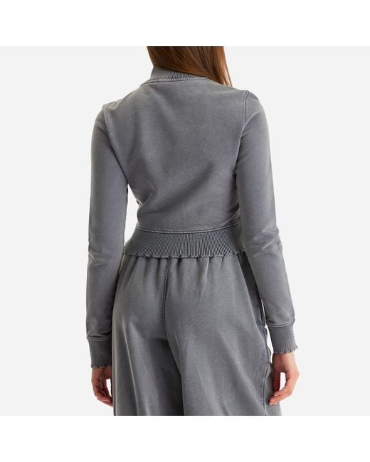 Daily Paper Blue Fitted Sweatshirt