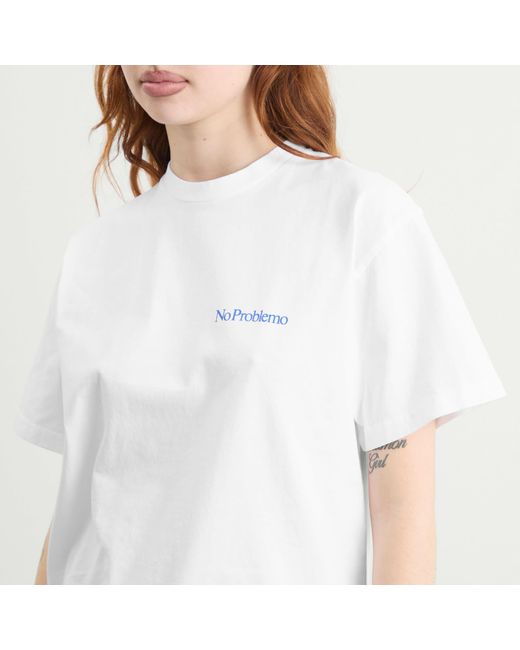 No Problemo White Mini Problemo T-Shirt