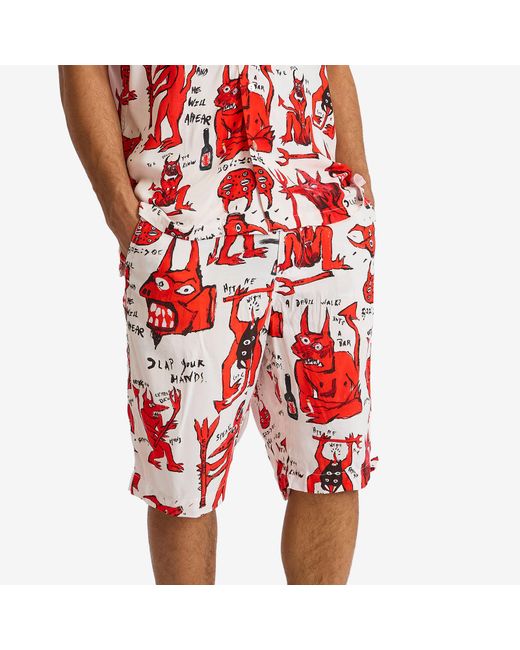 Endless Joy Red Devil Shorts for men
