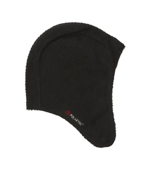 Roa Black Aviator Polartec Hat for men