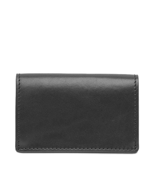 Hender Scheme Black Folded Card Case