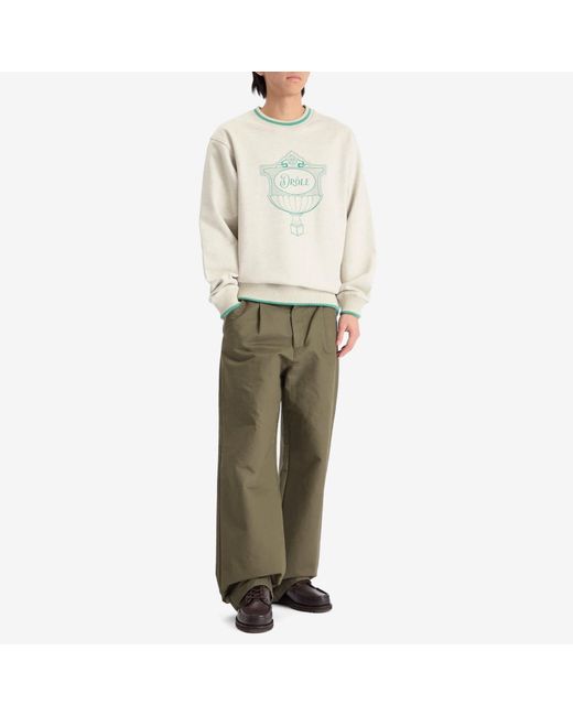 Drole de Monsieur White Drole Cup Sweatshirt for men