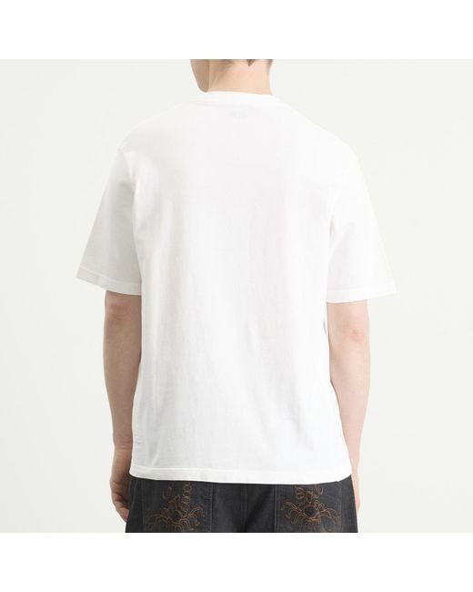ACMH by Magic Castles White Naked Disinformation T-Shirt for men