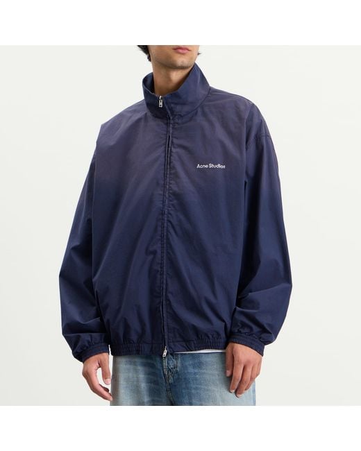 Acne Blue Olando Cotton Poplin Jacket for men