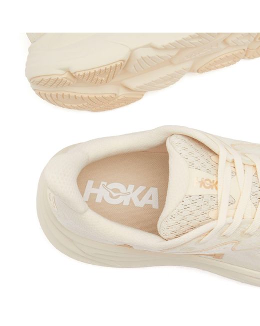 Hoka One One White W Clifton 10 Sneaker