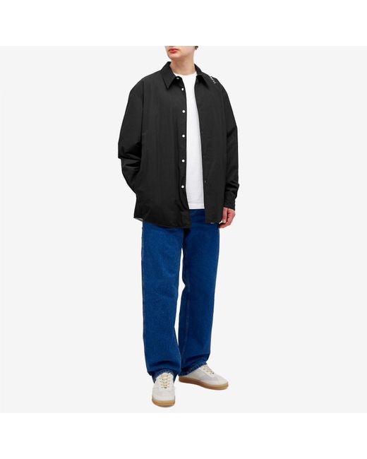 Marni Black Nylon Overshirt for men