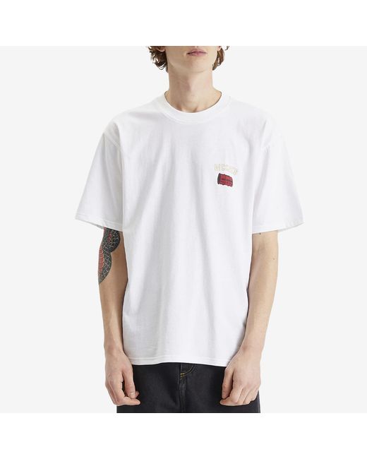 Dickies White Service Crew T-Shirt for men