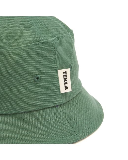 Tekla Green Bucket Hat
