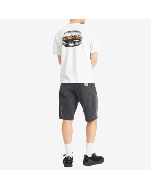 Thisisneverthat White Hamburger T-Shirt for men