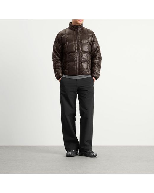 Thisisneverthat Brown Pertex Light Down Jacket for men