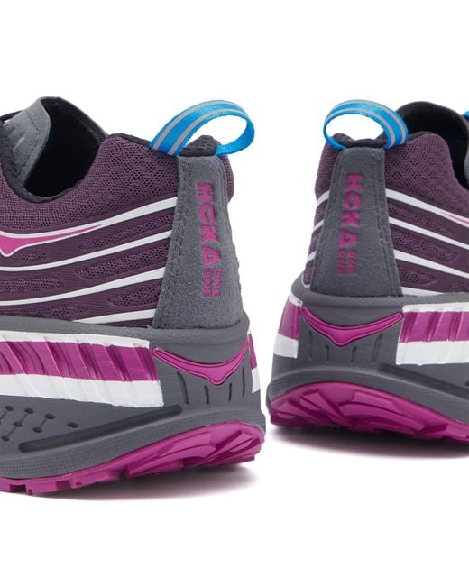 Hoka One One Purple Stinson Evo Og