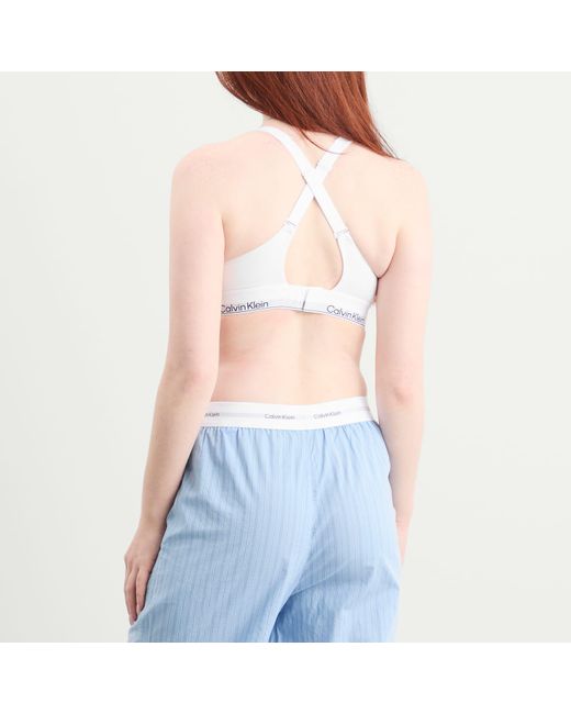 Calvin Klein White Icon Lift Bralette