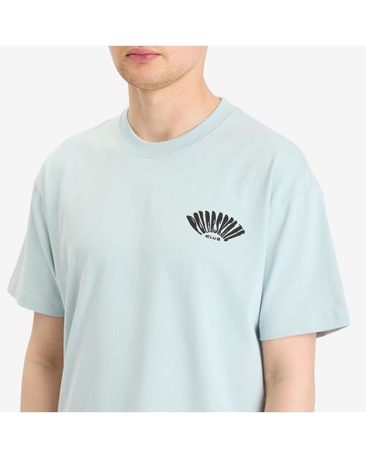 POLAR SKATE Blue Skate Club T-Shirt for men