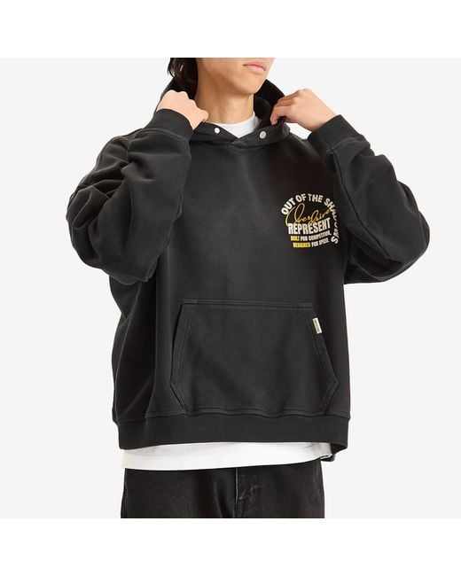 Represent Black Out Of The Shadows Hoodie for men