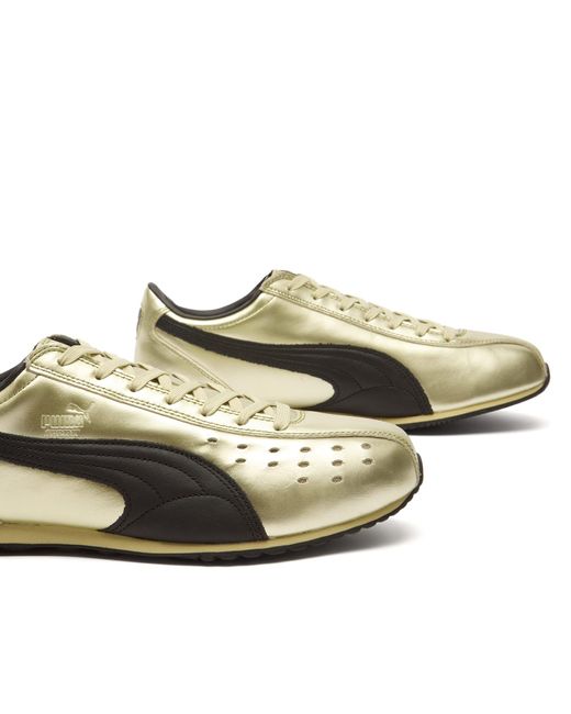 PUMA White Sprint Metallic Sneaker