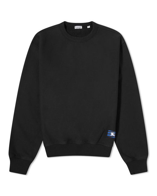 Burberry Black Ekd Label Sweatshirt for men