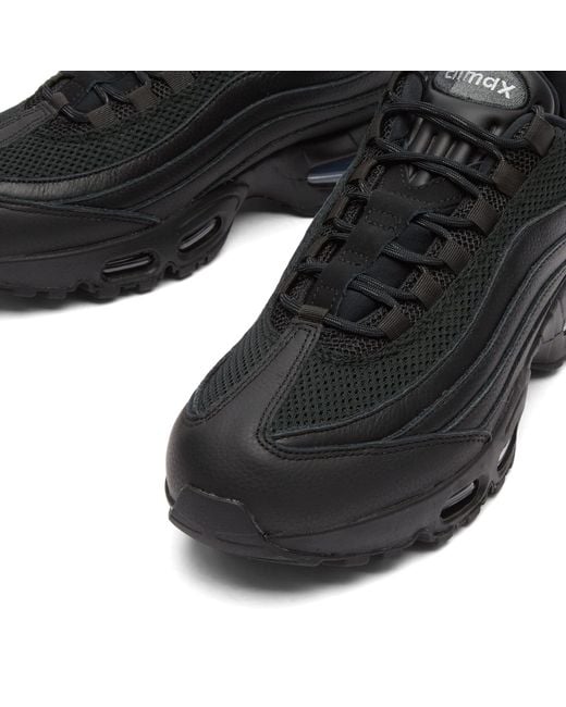 Nike Black Air Max 95 Big Bubble Sneaker