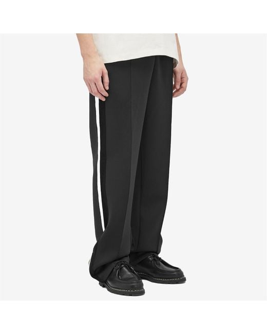 About Blank Gray Monogram Track Pants for men