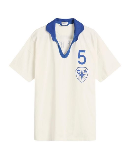Bode Recreation Polo in Blue for Men | Lyst