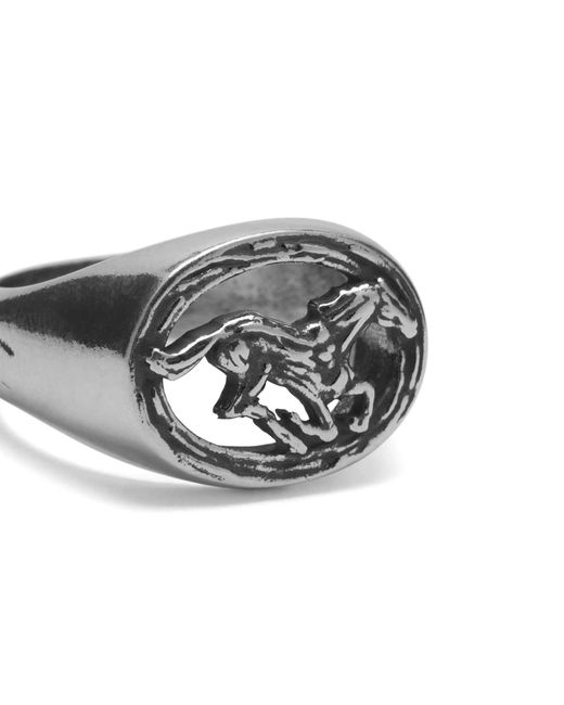 Twojeys Metallic Squared Wild Horse Ring