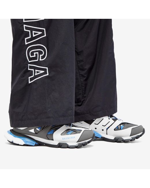 Balenciaga Blue Track Oversized Sneakers for men
