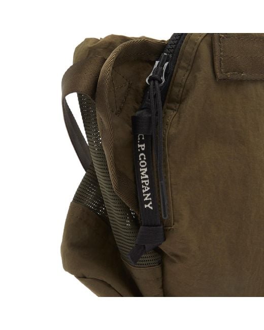 C P Company Green Lens Mini Bag for men