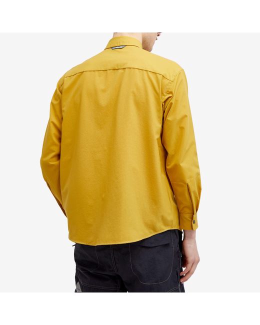 And Wander Yellow Dry Breathable Shirt for men