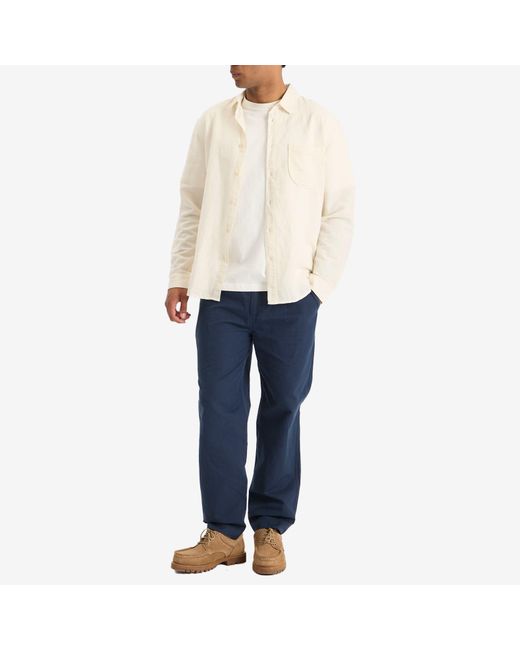 Folk Natural Contrast Pocket Shirt for men