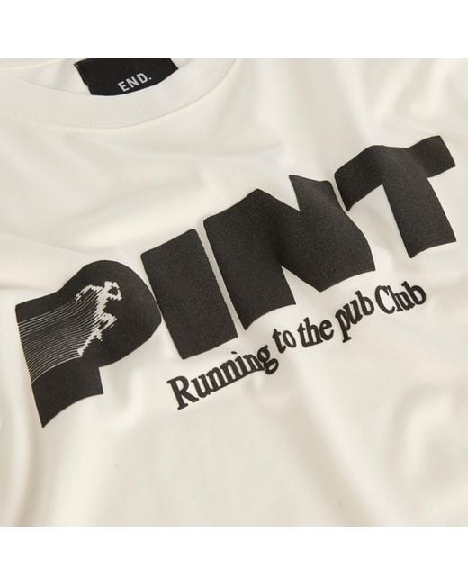 END. White Pint Club T-Shirt